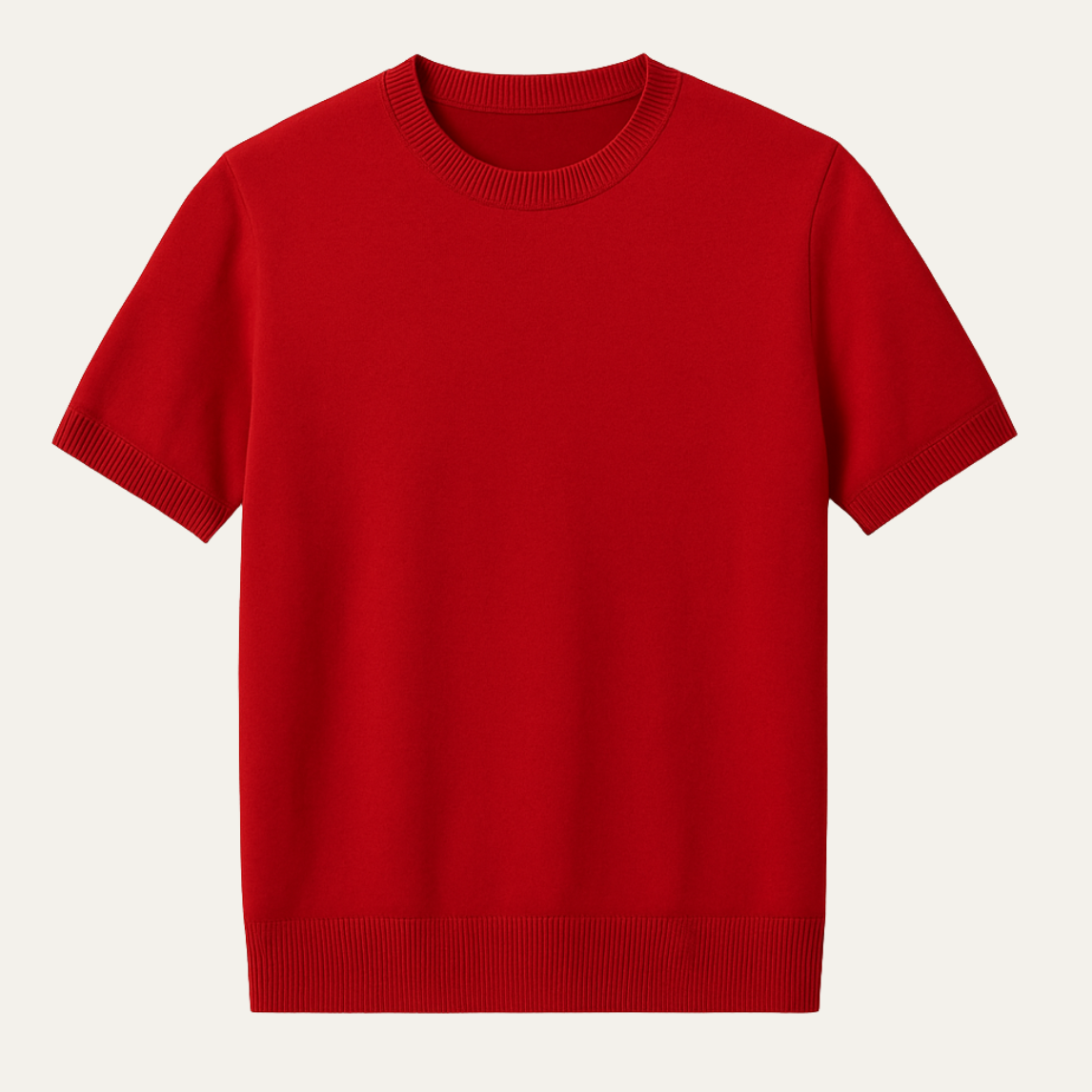 Men’s Cashmere Blend Knit T-Shirt