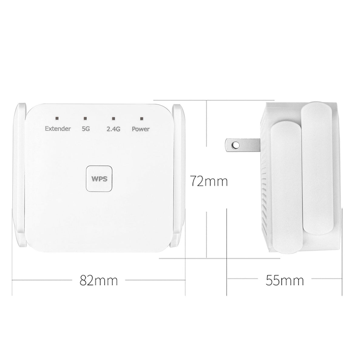 WiFi Range Extender – 300Mbps or 1200Mbps Options