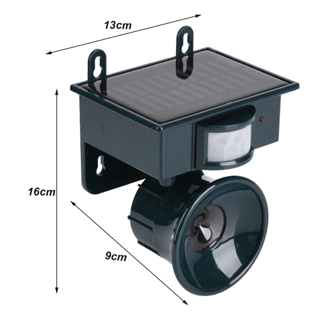 Solar Motion-Sensor Bird Scarer
