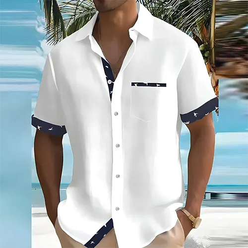 Liam Men's Short-Sleeve Summer Shirt