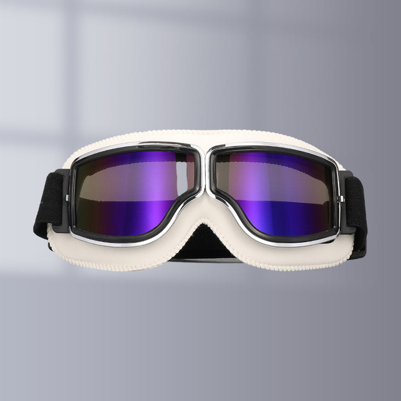 Vintage Motorcycle Goggles for Open Face Helmets
