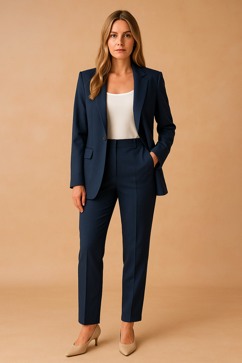 Women's Tailored Blazer and Trouser Set