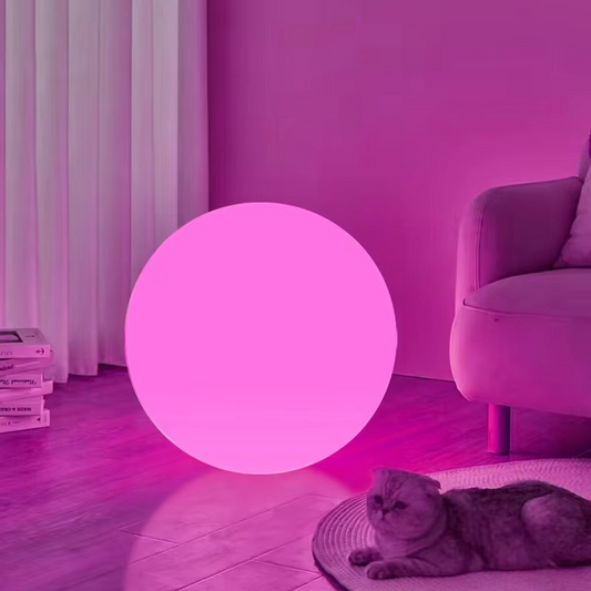 Wireless LED Table Lamp – Rechargeable 16 Color Remote Control Moon Night Light