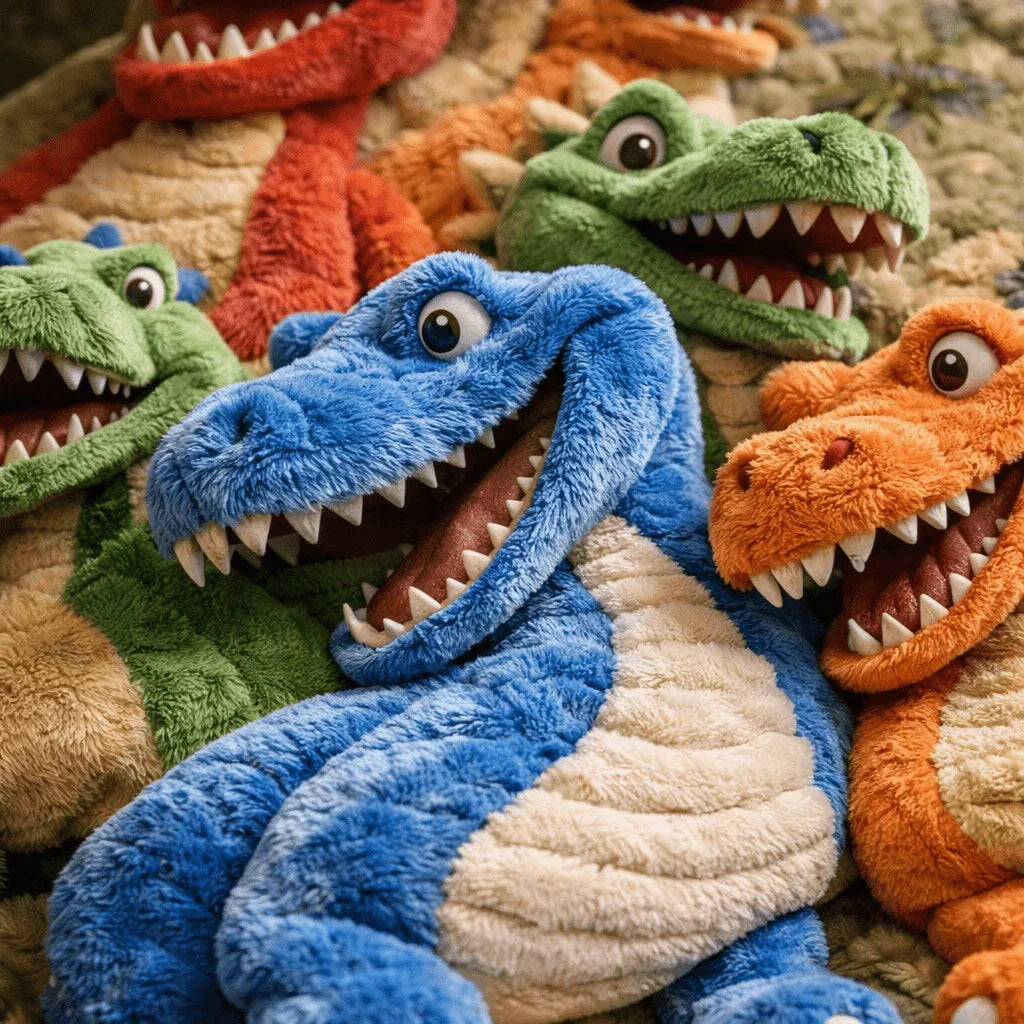 Dinosaur Print Plush Blanket in Multiple Sizes