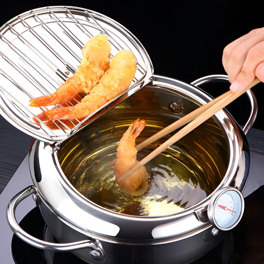 Deep Fryer Pot – Home Cooking Frying Pan