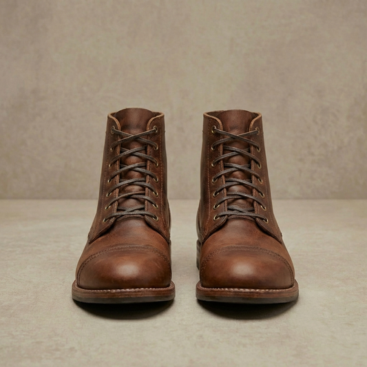 Men’s Stylish Boots – Classic Dress-Casual Fabric Ankle Boots