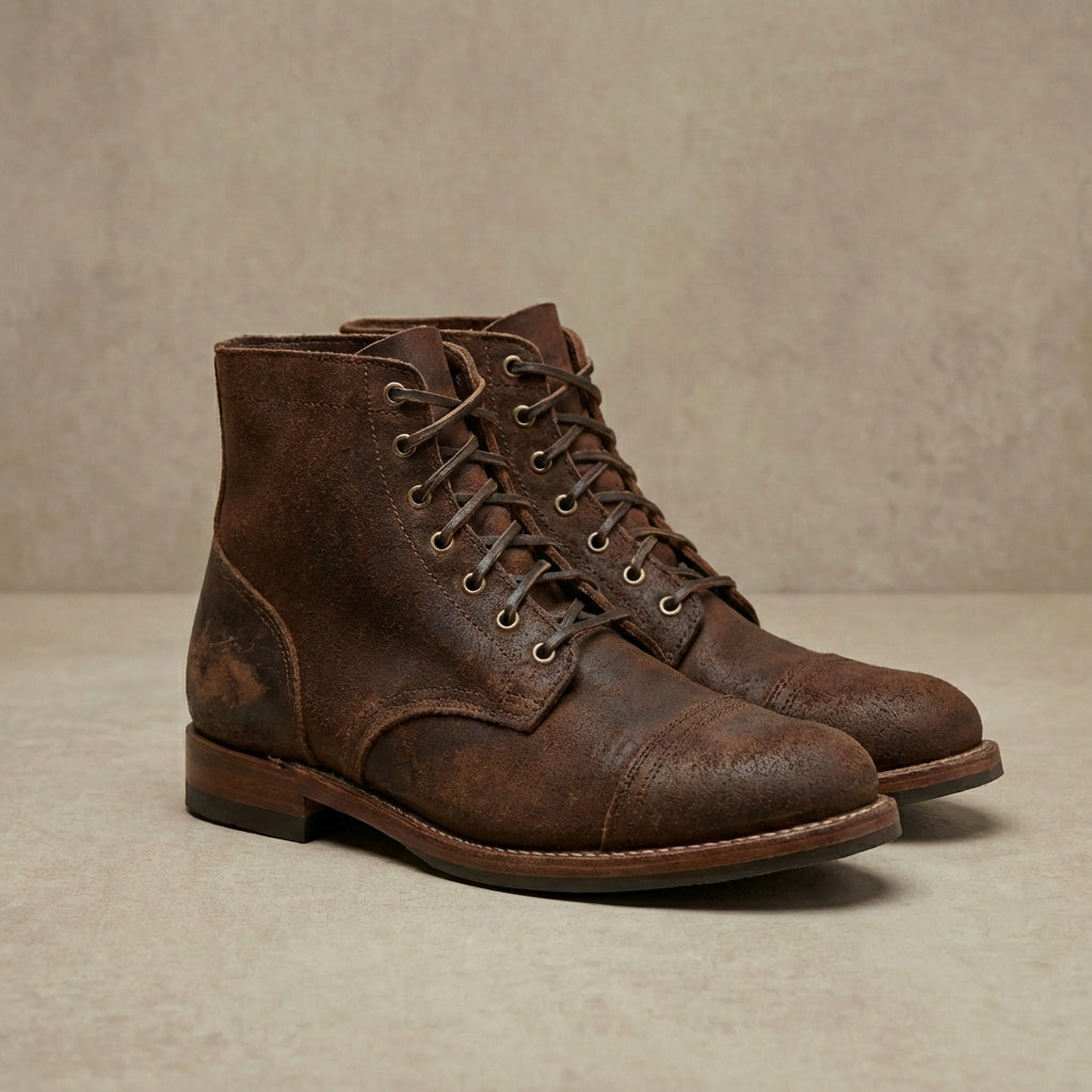 Men’s Stylish Boots – Classic Dress-Casual Fabric Ankle Boots