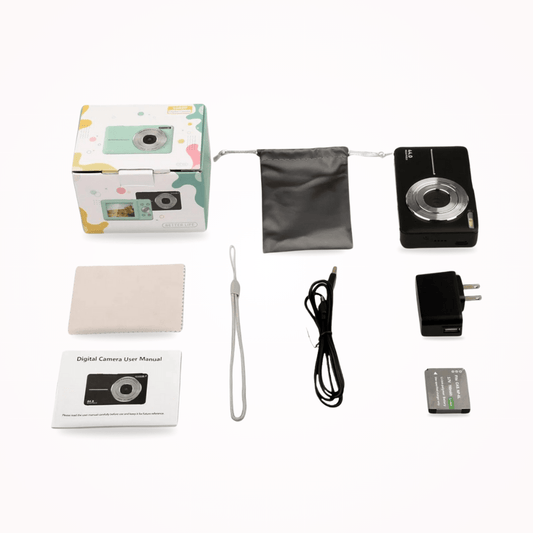 Retro Digital Camera with 32GB Storage