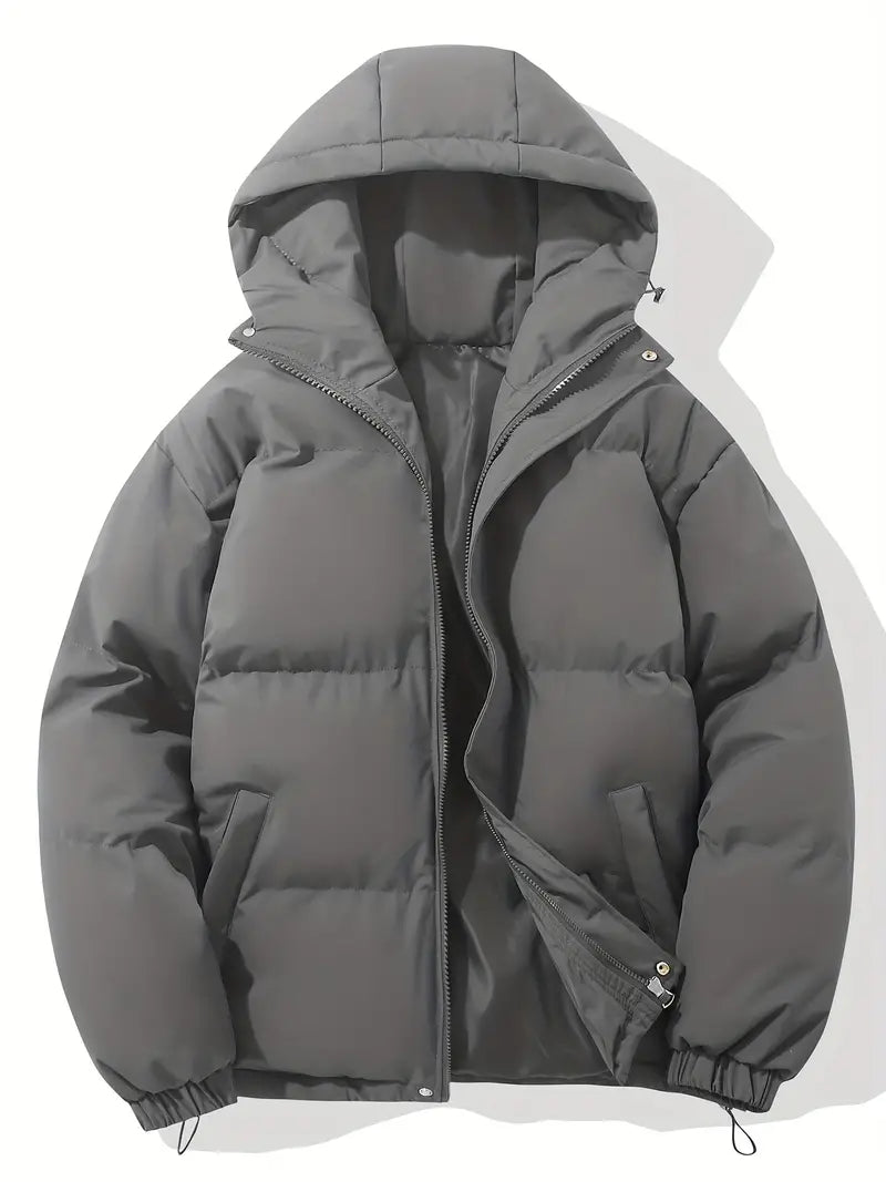 Women’s Hooded Winter Jacket – Classic Longline Style