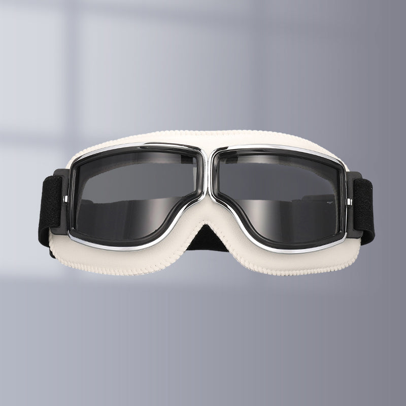 Vintage Motorcycle Goggles for Open Face Helmets
