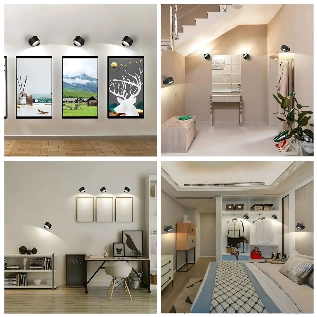 Rechargeable Wall Light with Touch or Remote Control
