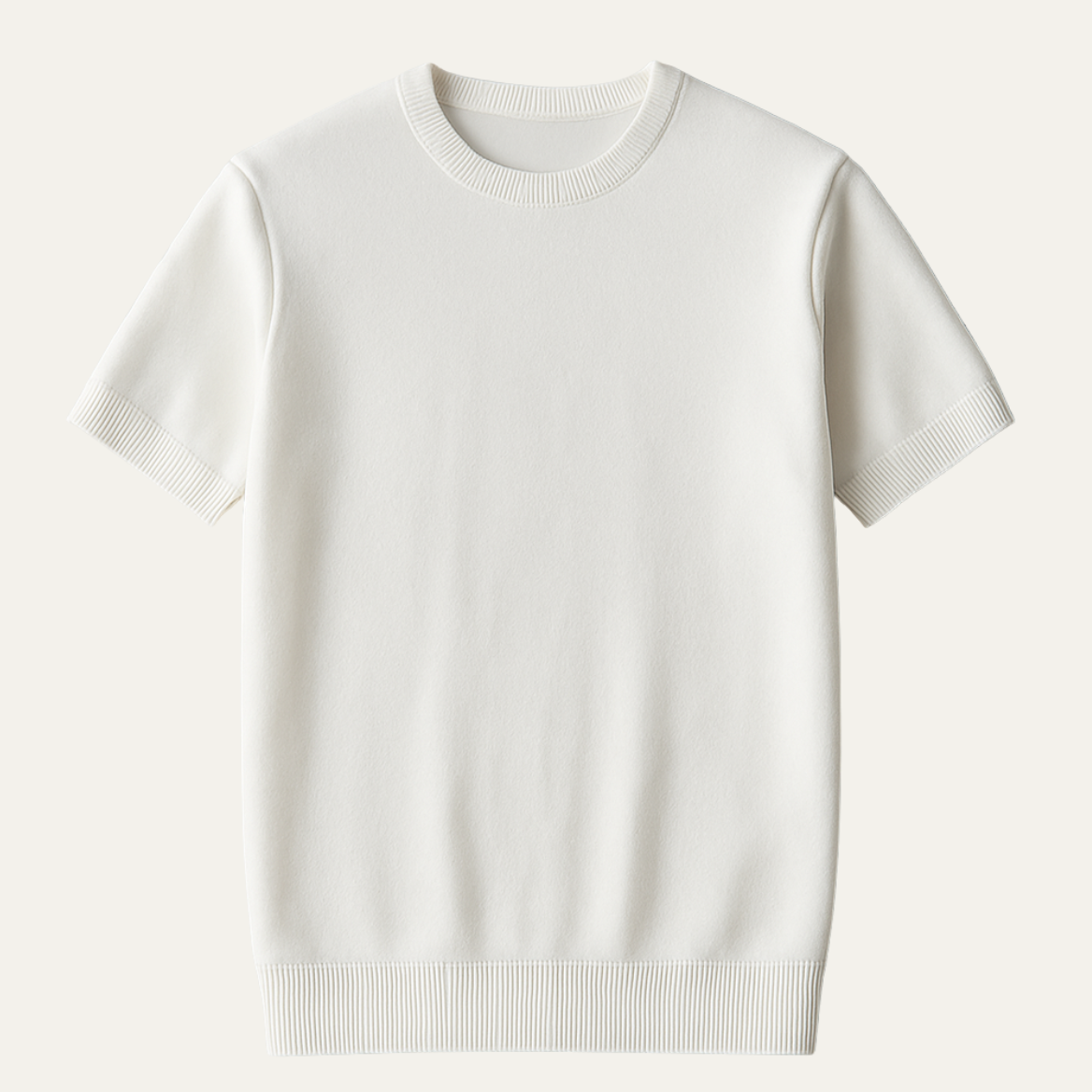 Men’s Cashmere Blend Knit T-Shirt