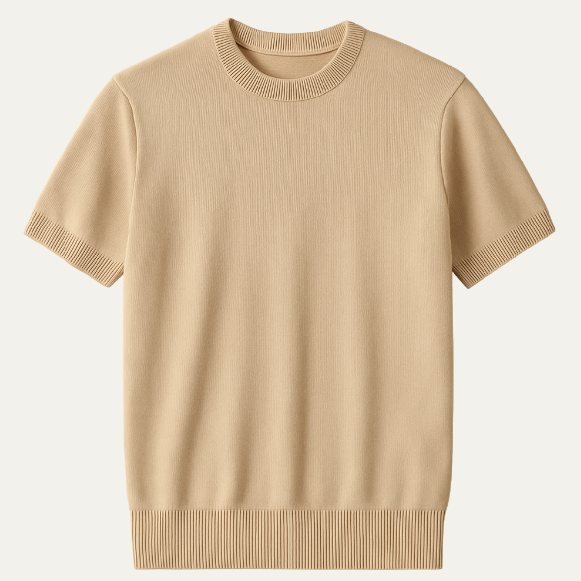 Men’s Cashmere Blend Knit T-Shirt