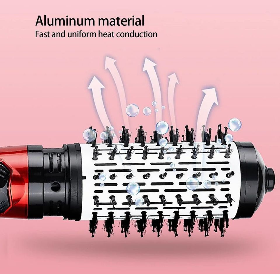 Rotating Hair Dryer Brush – Volumising Blowout Styler