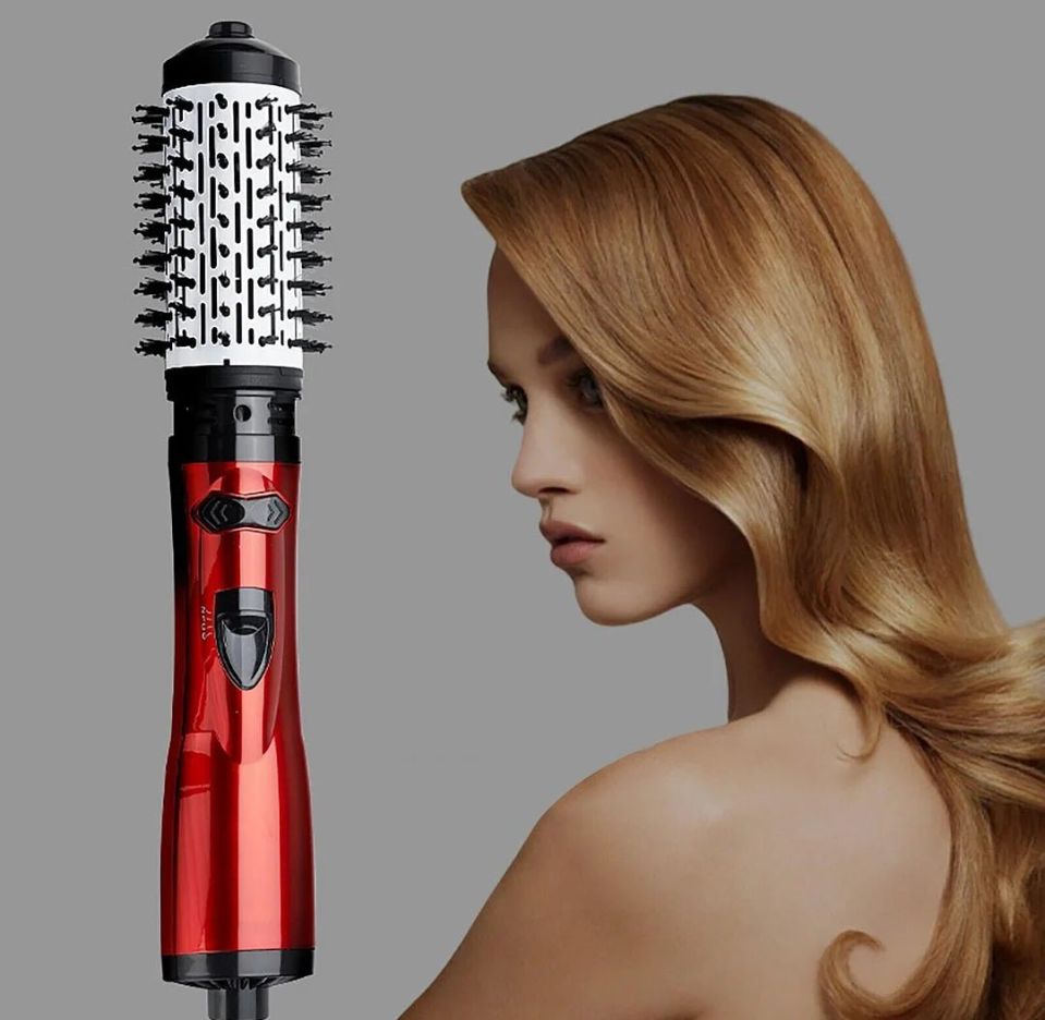 Rotating Hair Dryer Brush – Volumising Blowout Styler