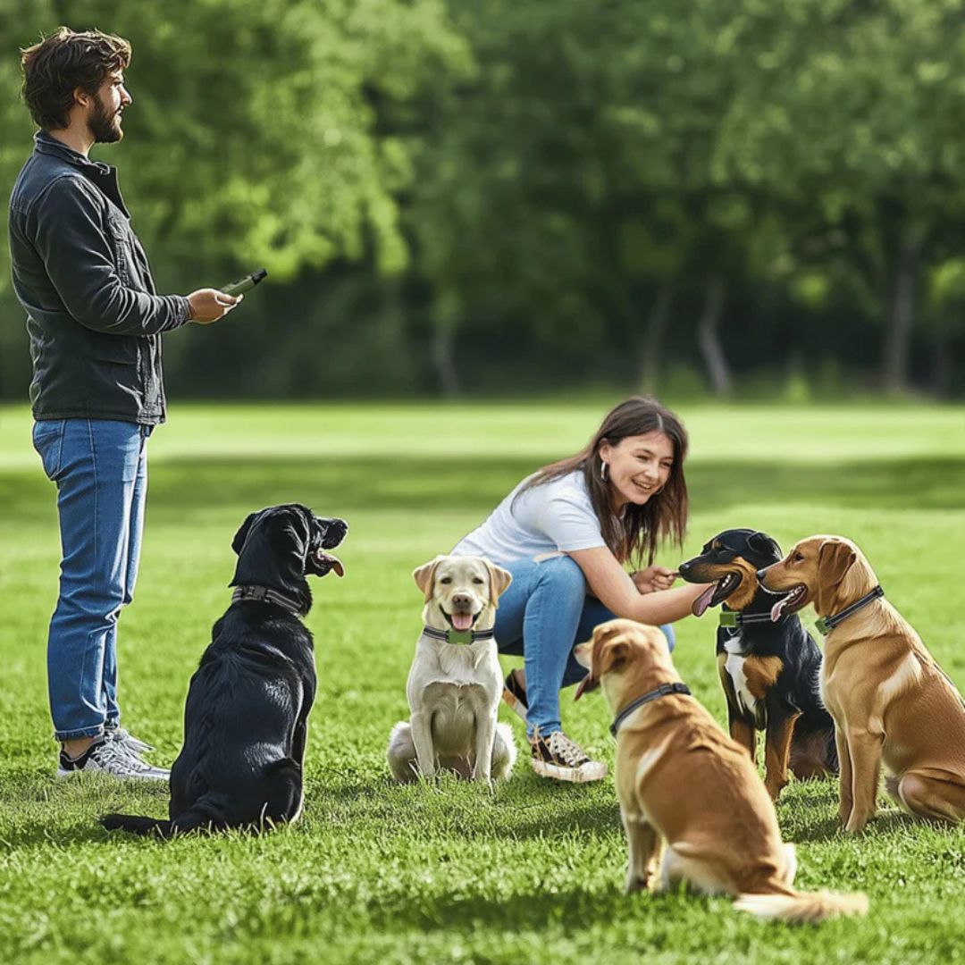 Rechargeable Dog Training Collar with Remote