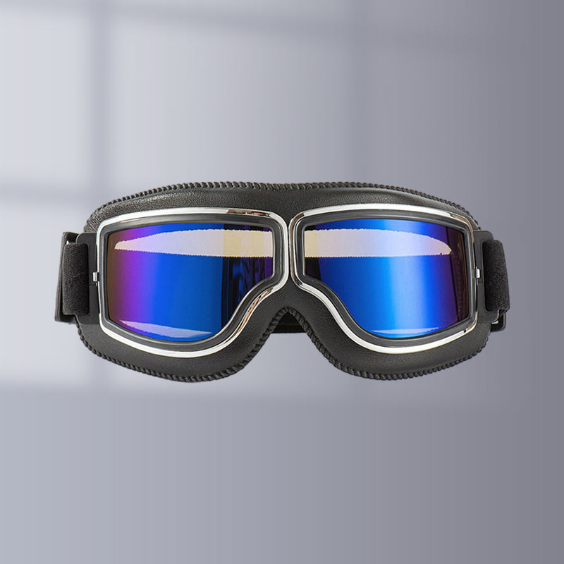 Vintage Motorcycle Goggles for Open Face Helmets