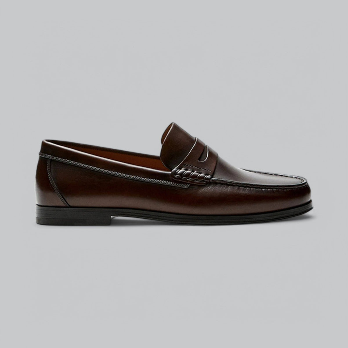 Men's Classic Leather Penny Loafers