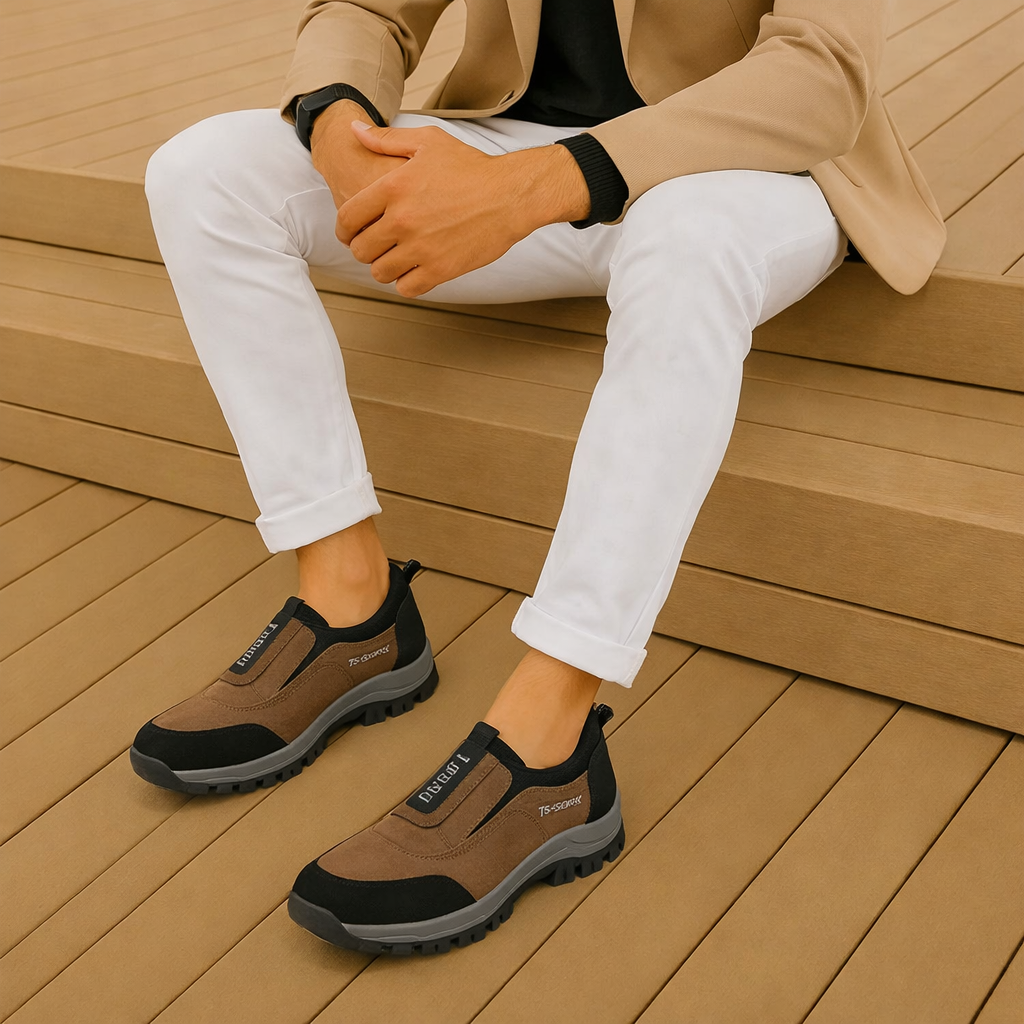 Men's Rugged Slip-On Outdoor Shoes