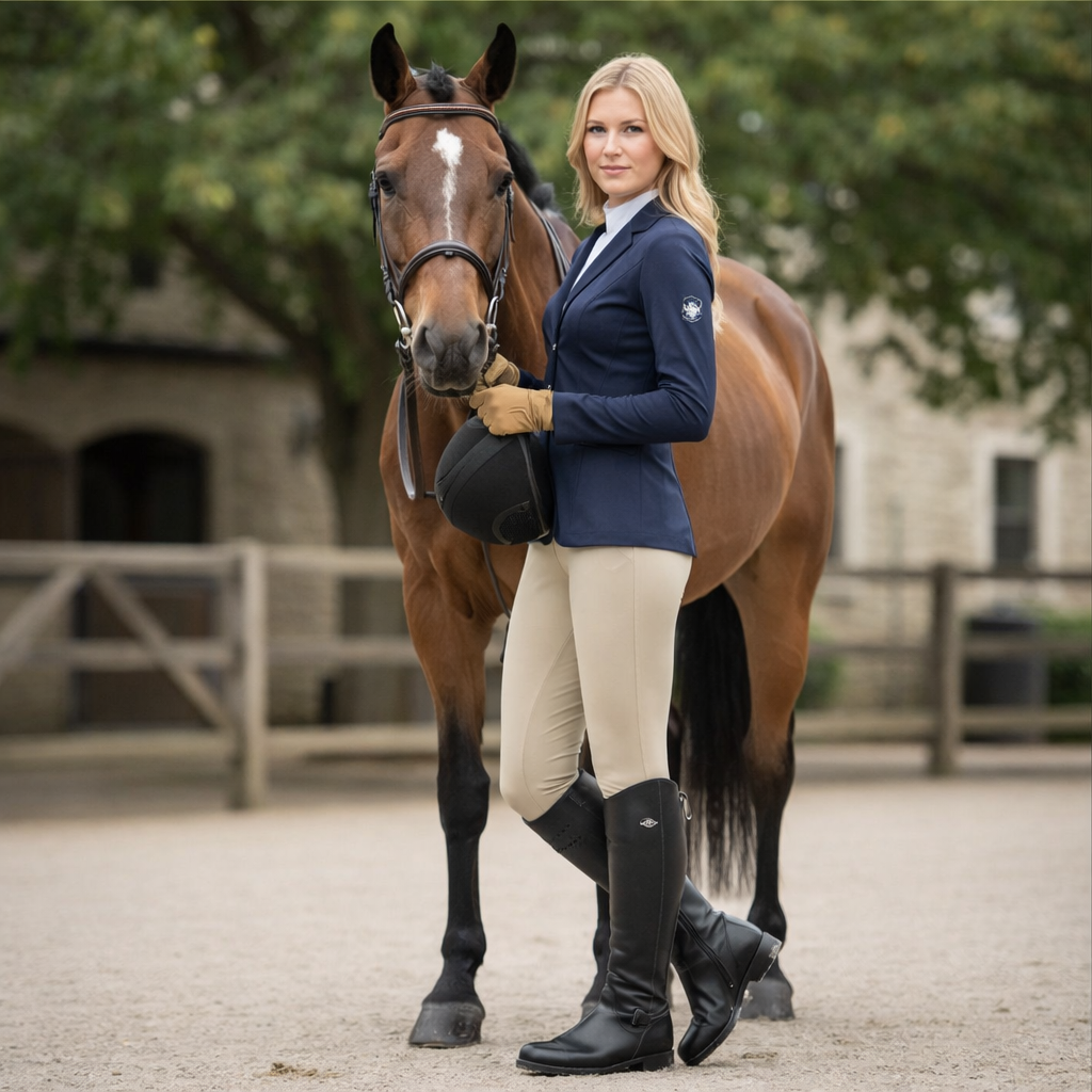 Women's Tall Horse Riding Boots