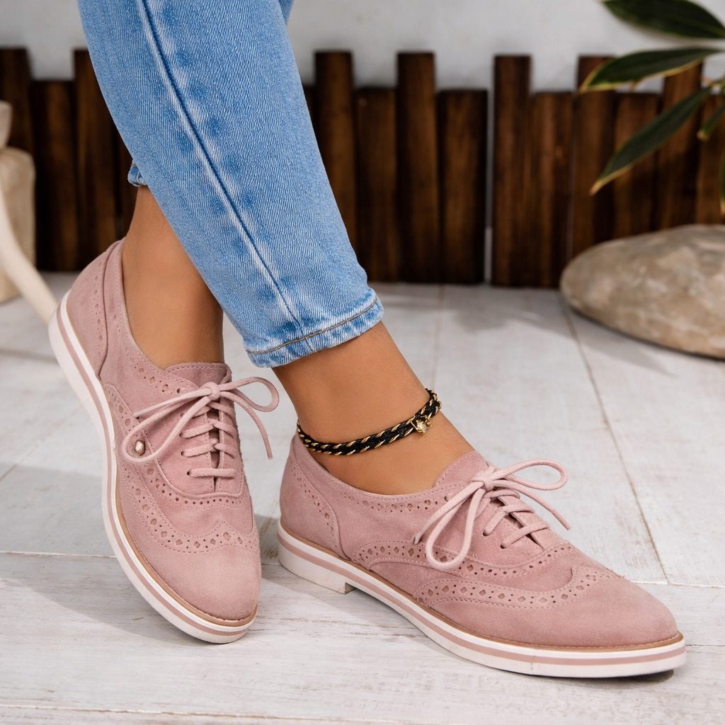 Women's Lace-Up Oxford Shoes