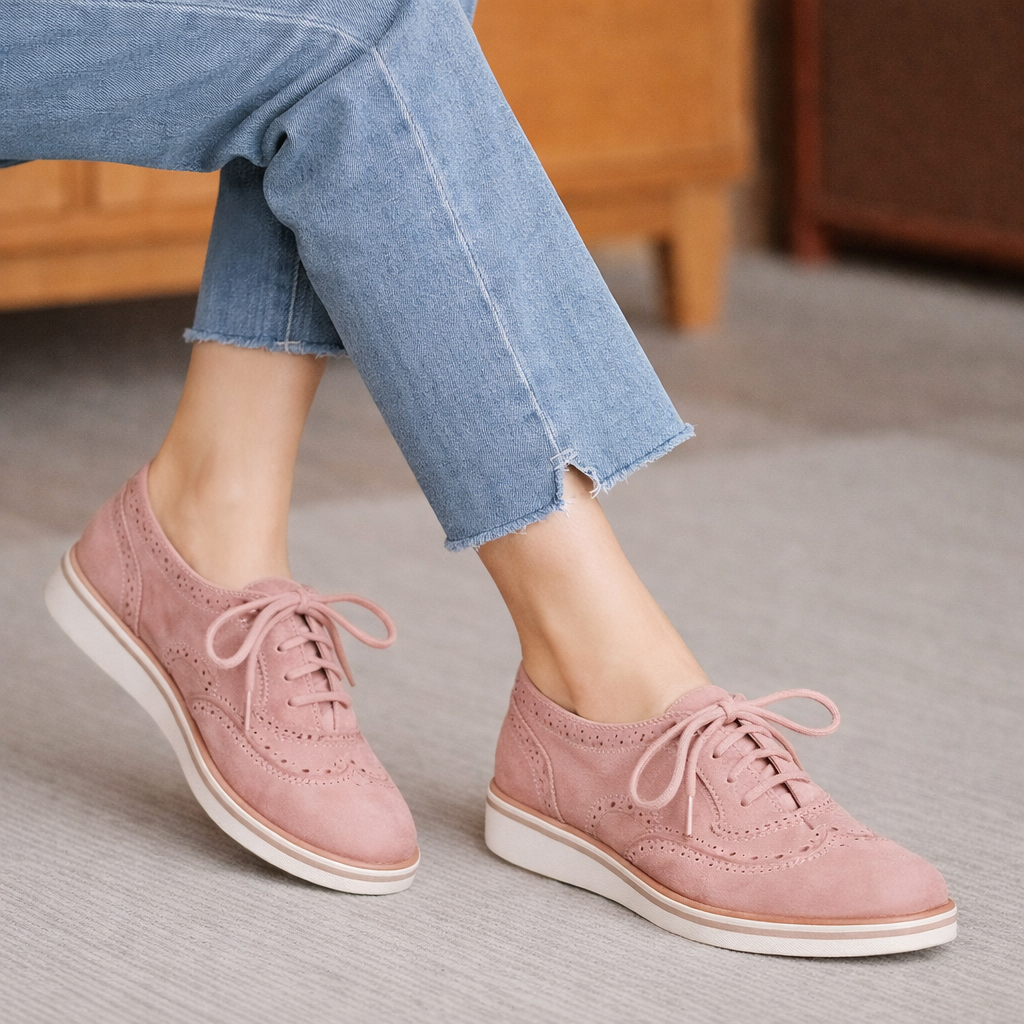 Women's Lace-Up Oxford Shoes