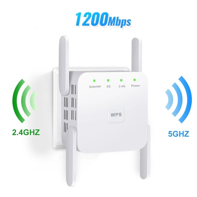 WiFi Range Extender – 300Mbps or 1200Mbps Options
