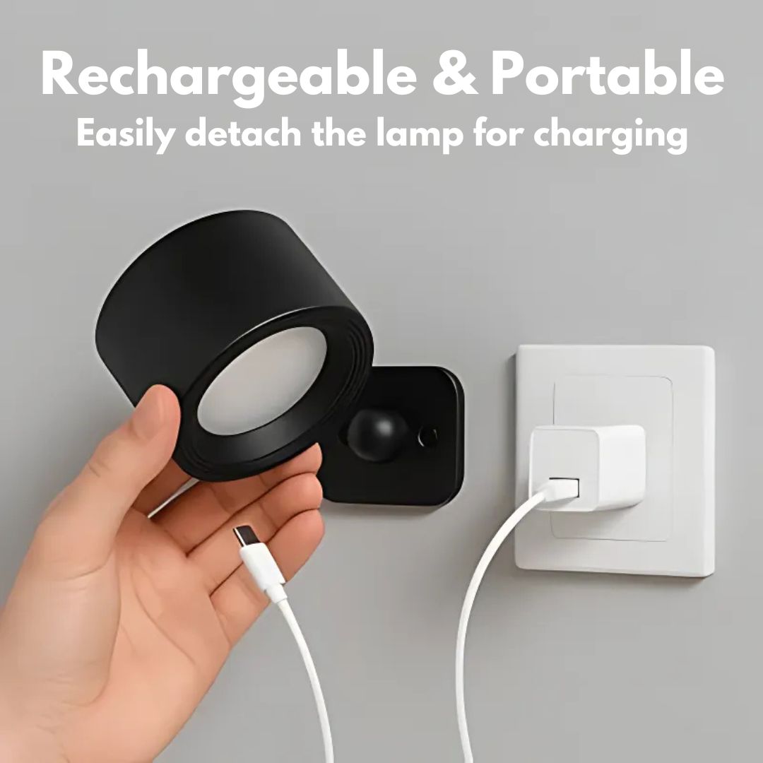 Rechargeable Wall Light with Touch or Remote Control