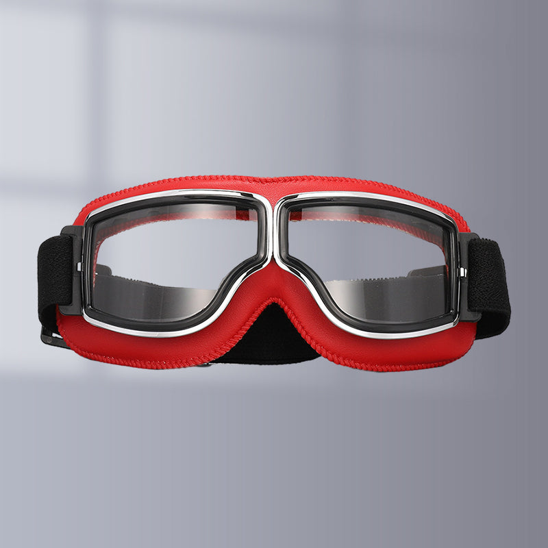 Vintage Motorcycle Goggles for Open Face Helmets
