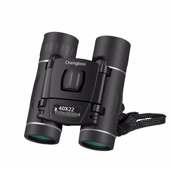 40x22 Compact Binoculars – Wide Field Pocket Optics