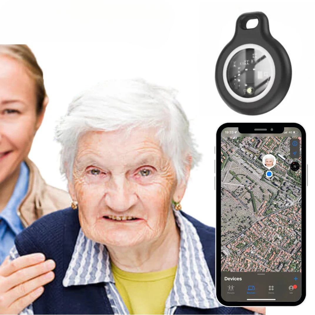 GPS Tracker for Seniors – Real-Time Locator with No Subscription Fees