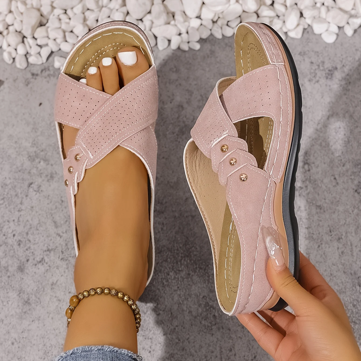 Women's Orthopedic Wedge Sandals – Anti-Slip Summer Shoes