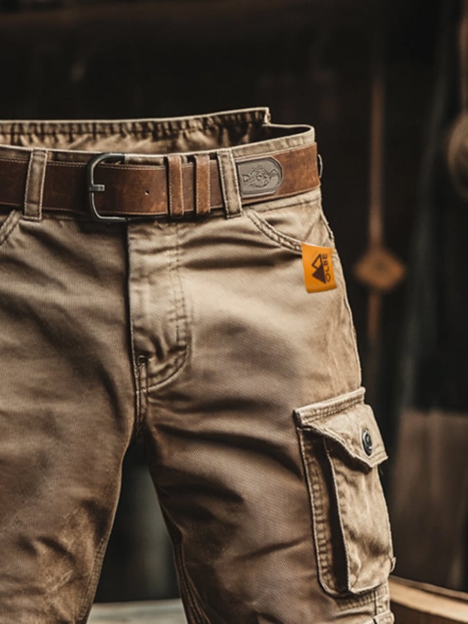 Men's Outdoor Cargo Pants – Durable Relaxed Fit Trousers