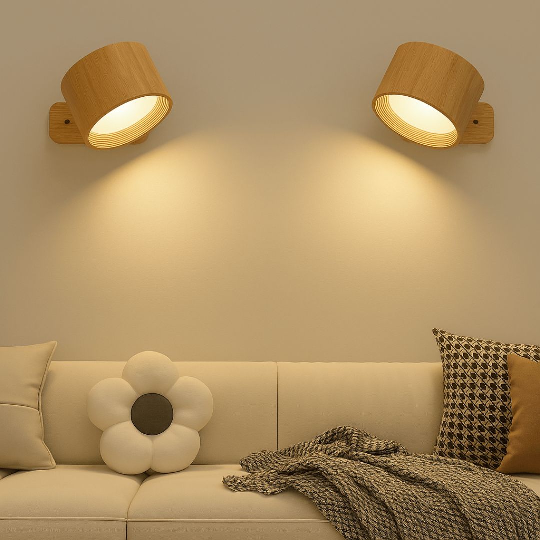 Rechargeable Wall Light with Touch or Remote Control