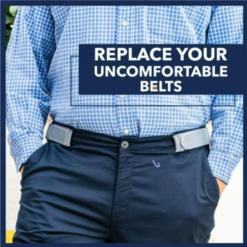 Invisible No-Buckle Elastic Belt – Comfortable Buckleless Stretch Strap
