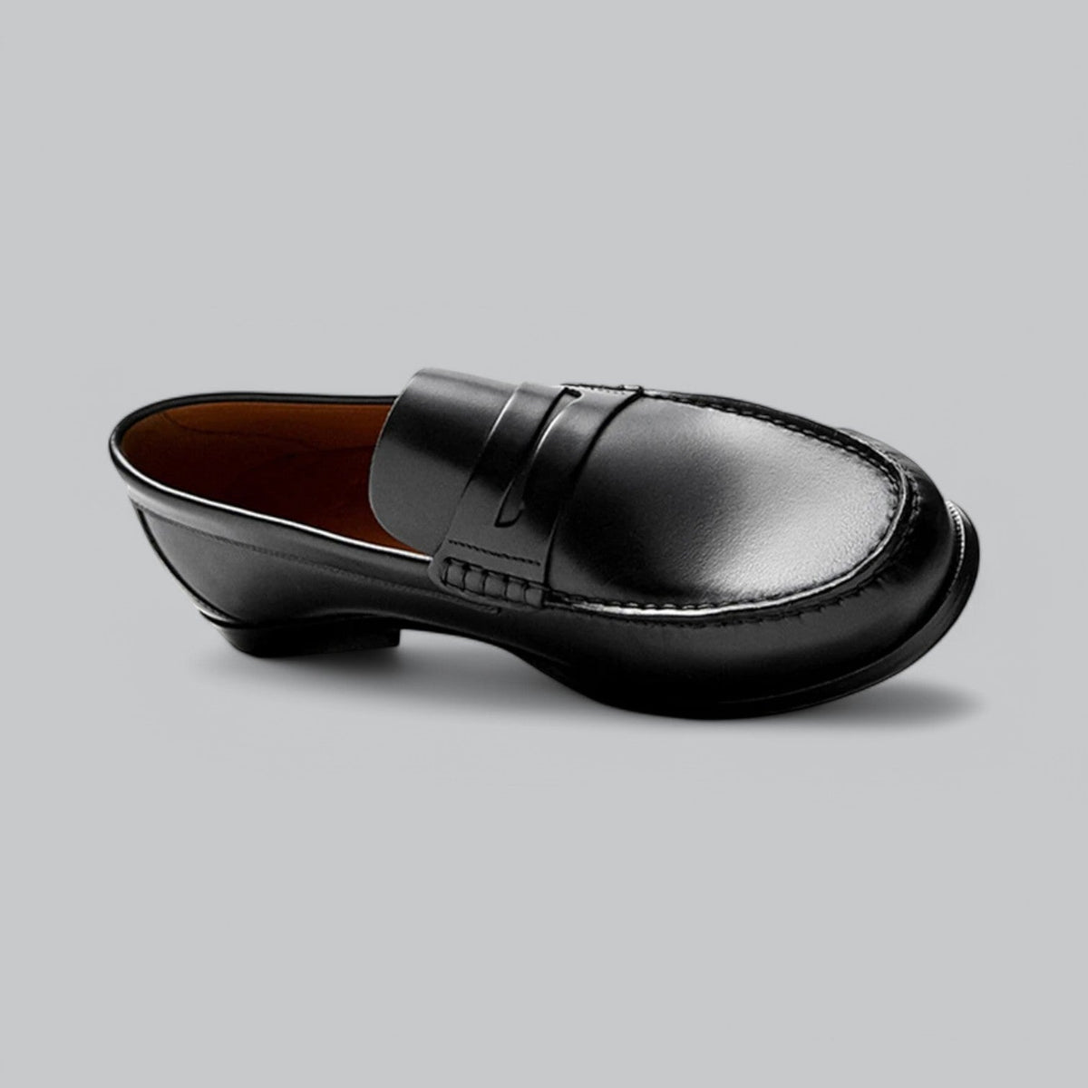 Men's Classic Leather Penny Loafers