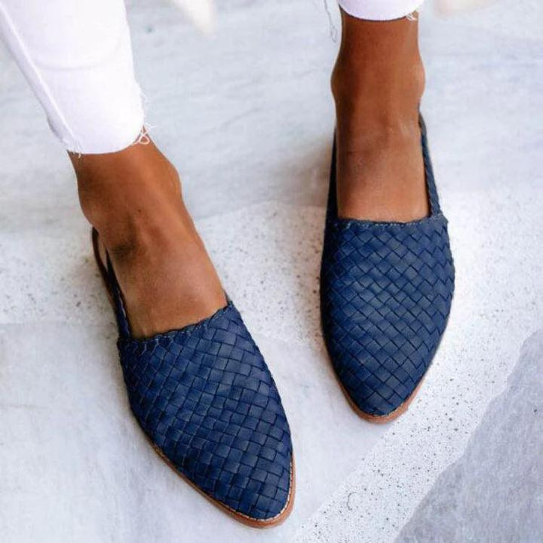 Women's Woven Ballerina Flats