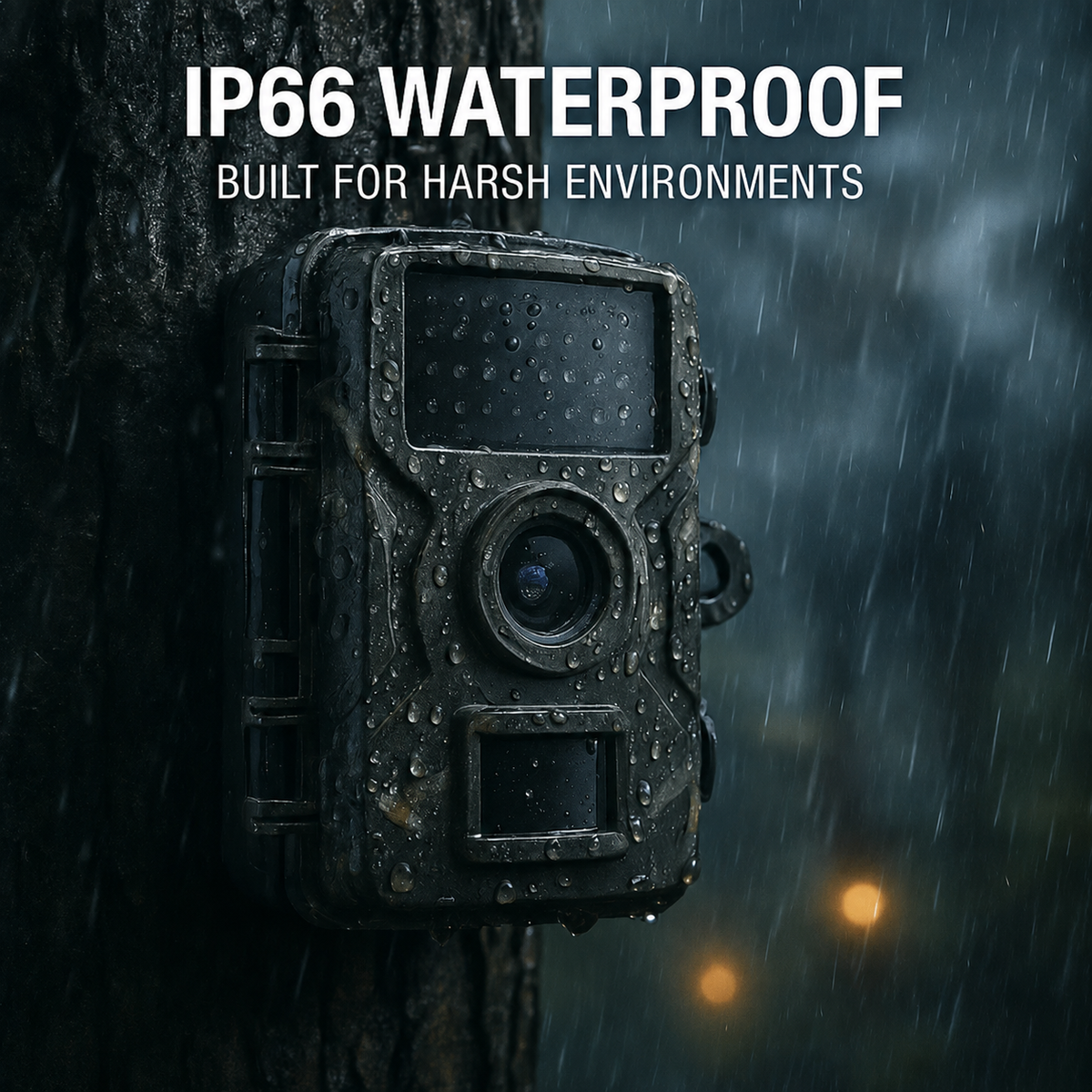 Outdoor Wildlife Trail Camera – 16MP 1080p Night Vision