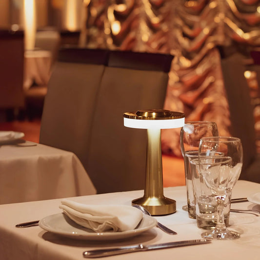 Portable Dimmable Table Lamp – Retro Cordless LED Light
