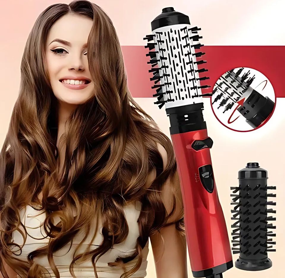 Rotating Hair Dryer Brush – Volumising Blowout Styler