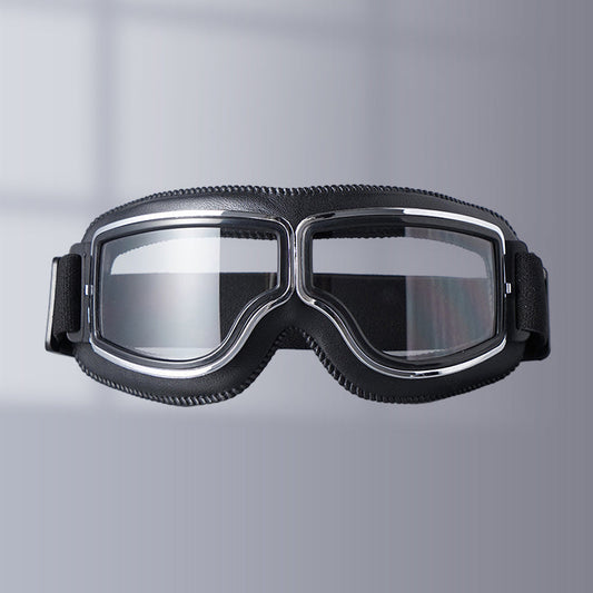 Vintage Motorcycle Goggles for Open Face Helmets
