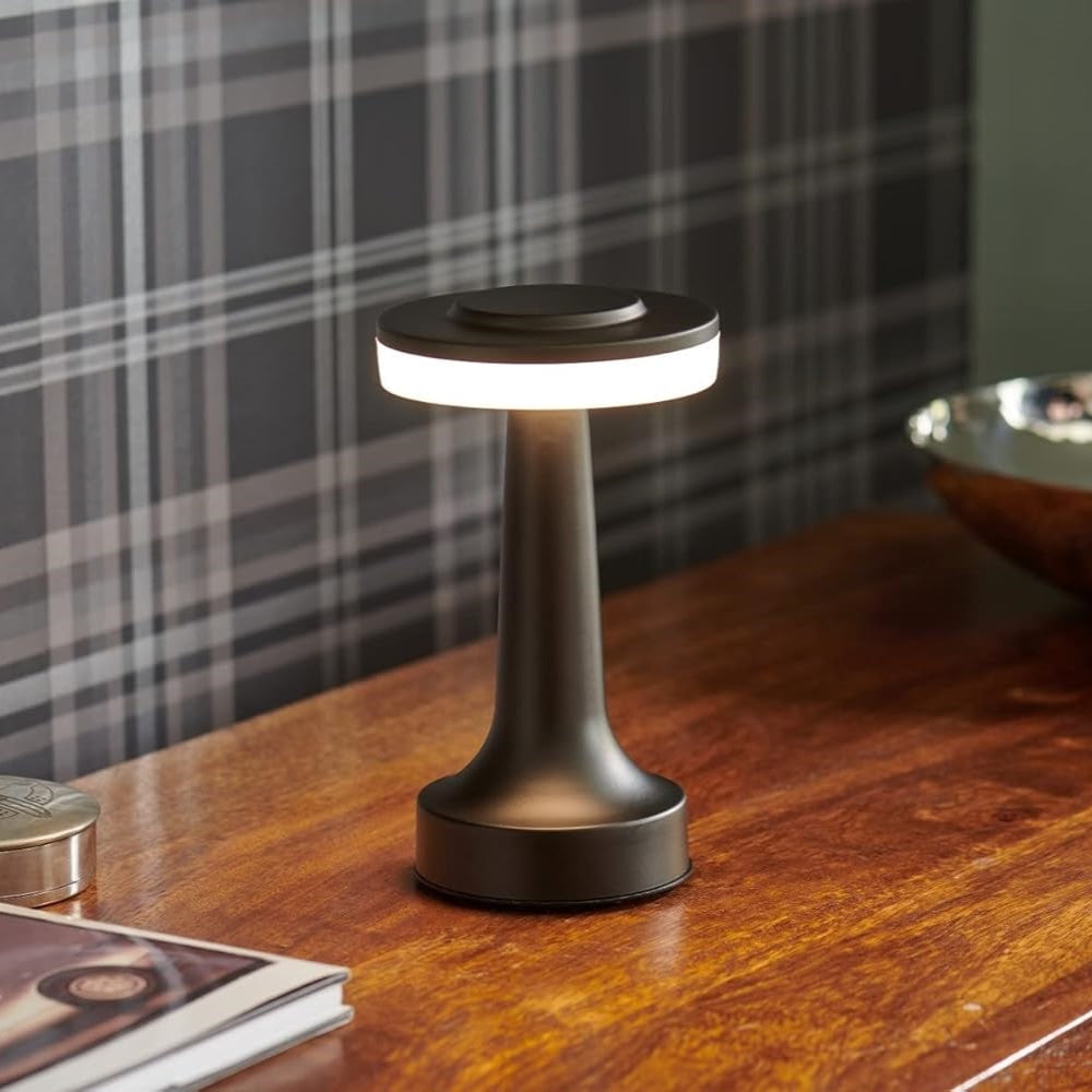 Portable Dimmable Table Lamp – Retro Cordless LED Light