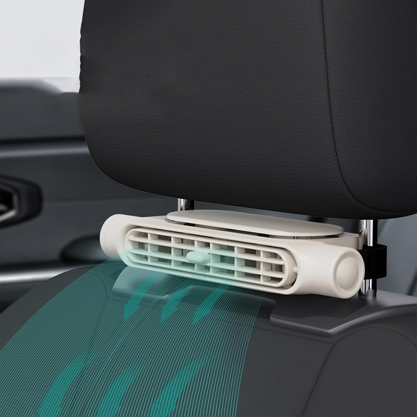 Bladeless USB Car Cooling Fan for Headrests