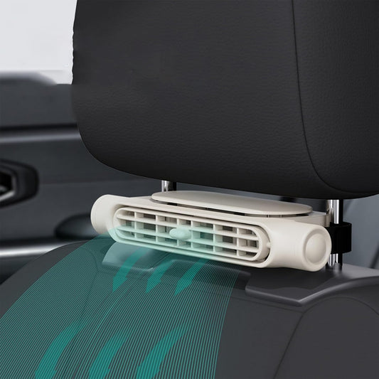 Bladeless USB Car Cooling Fan for Headrests