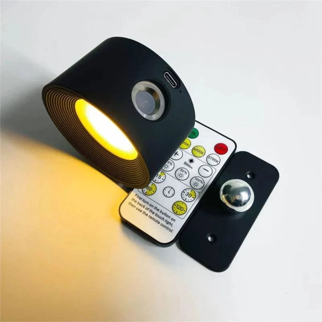 Rechargeable Wall Light with Touch or Remote Control