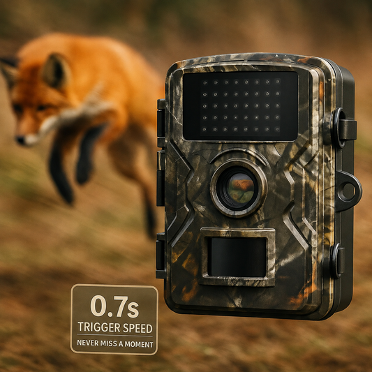 Outdoor Wildlife Trail Camera – 16MP 1080p Night Vision