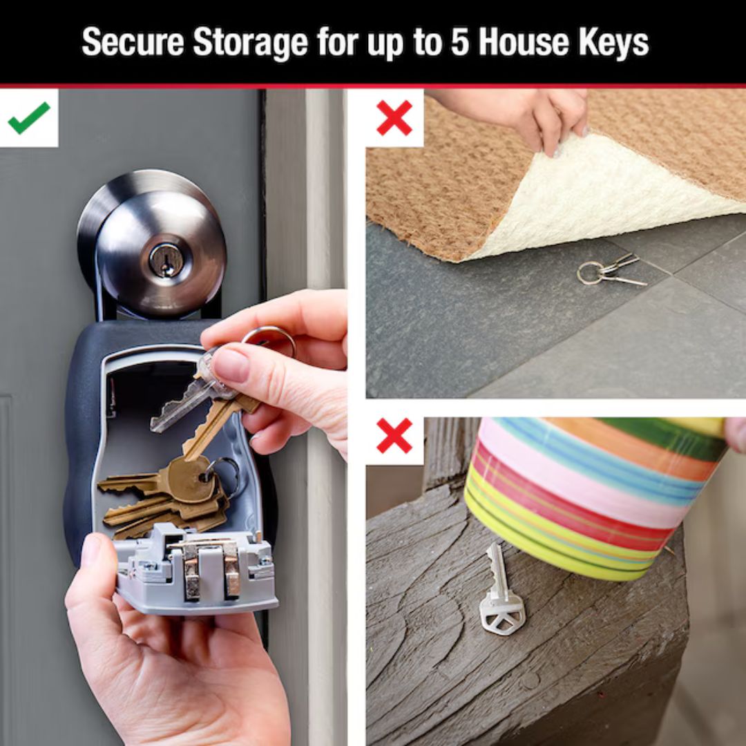Combination Key Lock Box – Convenient Spare Key Storage