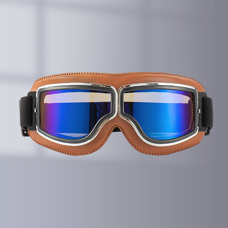 Vintage Motorcycle Goggles for Open Face Helmets