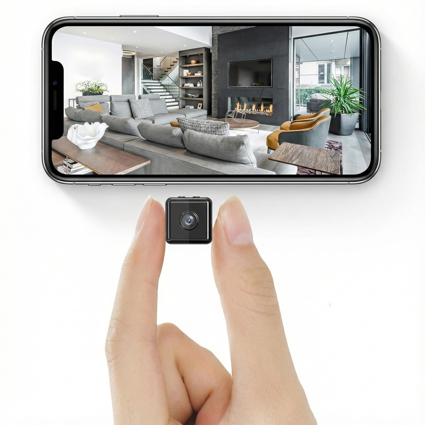 Wireless Mini Security Camera – 1080P HD Night Vision Indoor WiFi Smart Cam