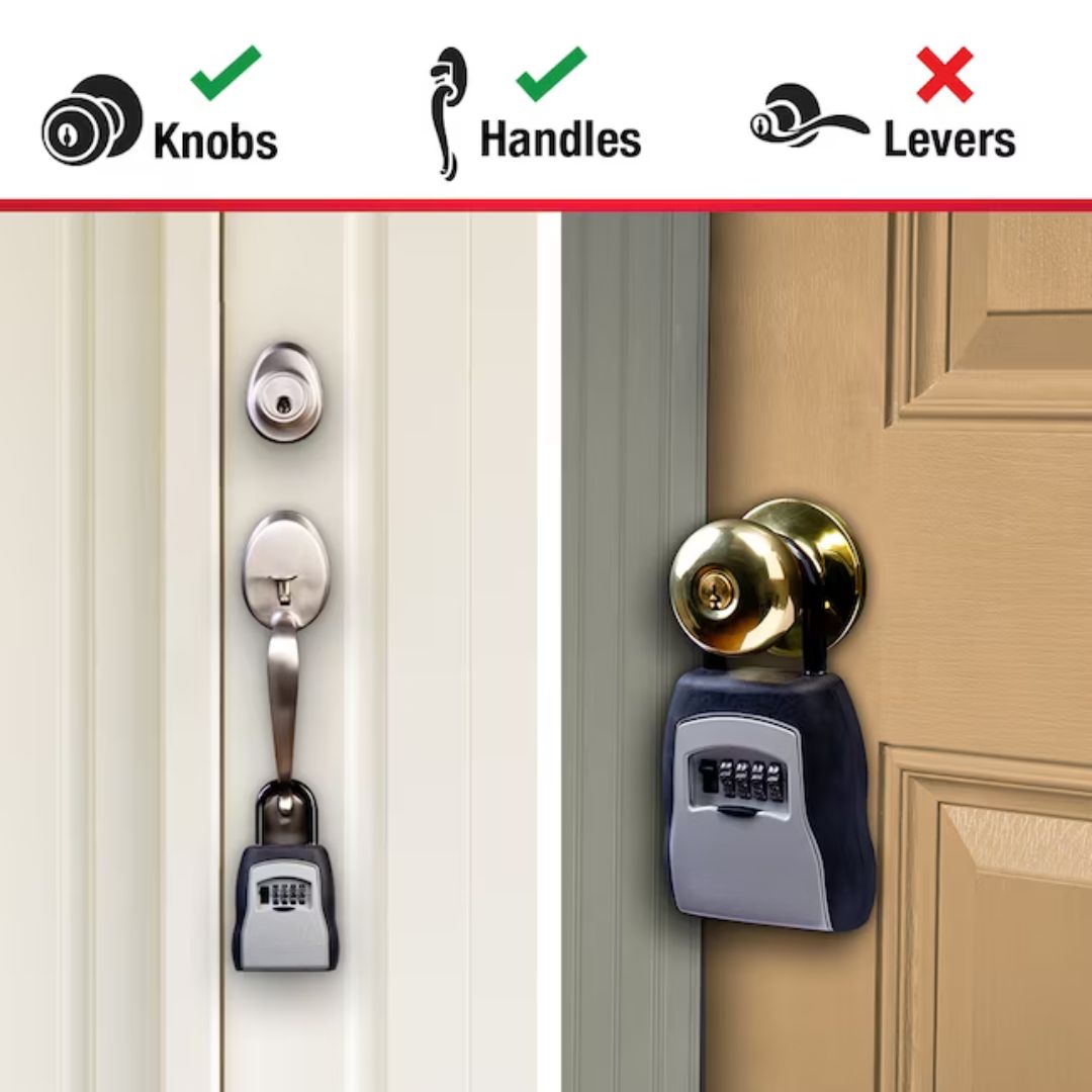 Combination Key Lock Box – Convenient Spare Key Storage